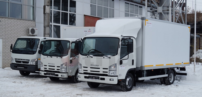 перевозки грузов Isuzu